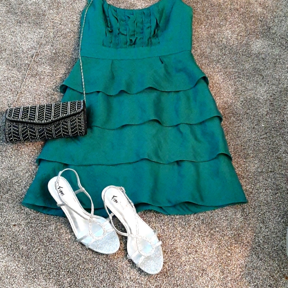 MaxandCleo green party Dress